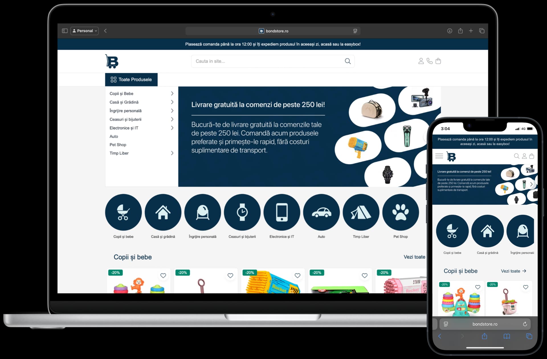 Bondstore Platform Mockup
