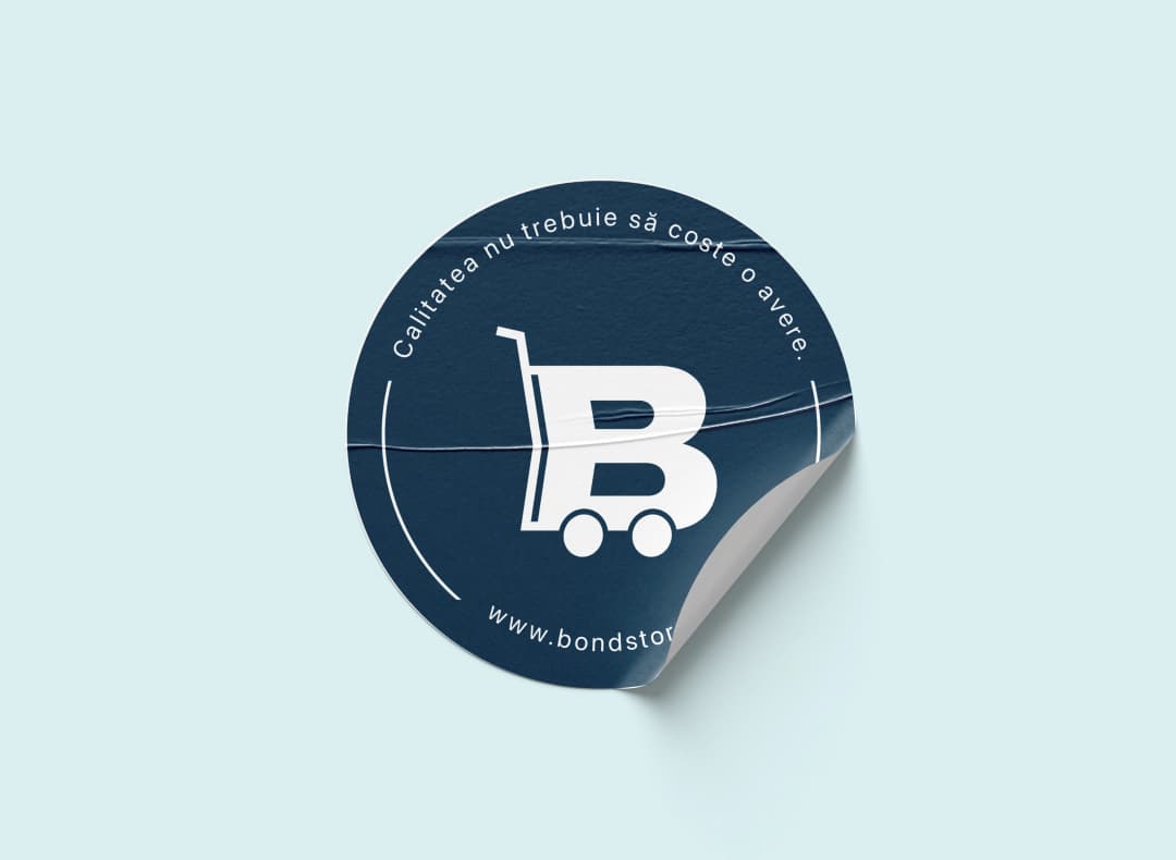Bondstore Sticker