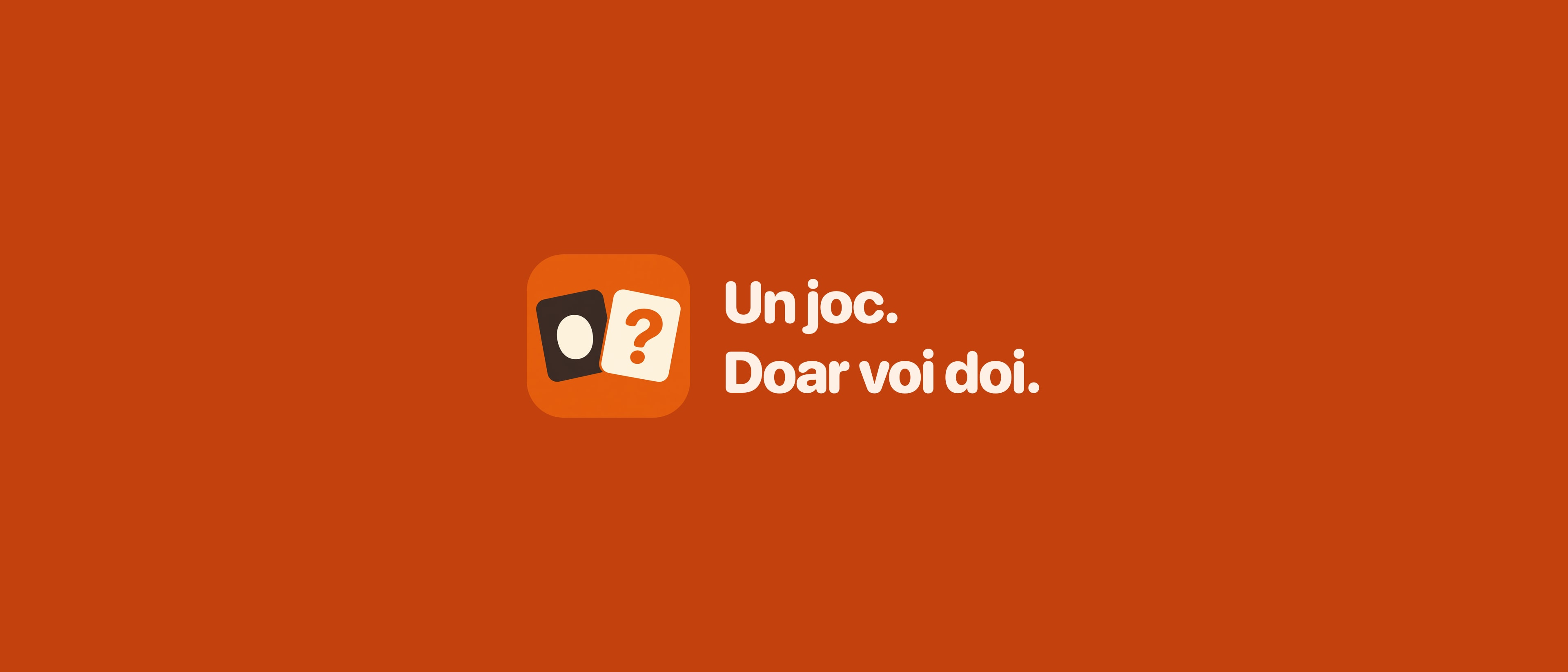 Identitatea vizuală a aplicației Cine sunt? și mesajul de prezentare pentru App Store
