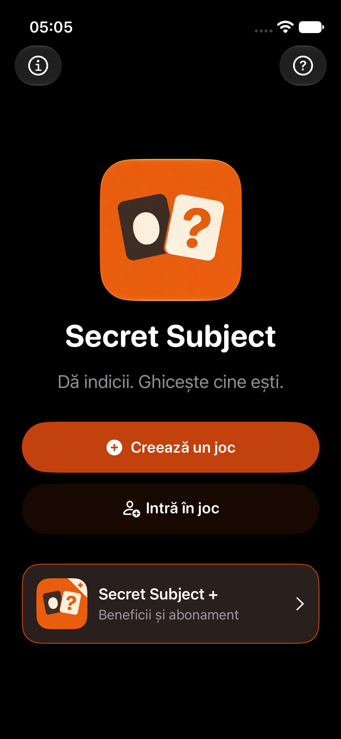 Secret Subject: ecranul principal întunecat pe iPhone