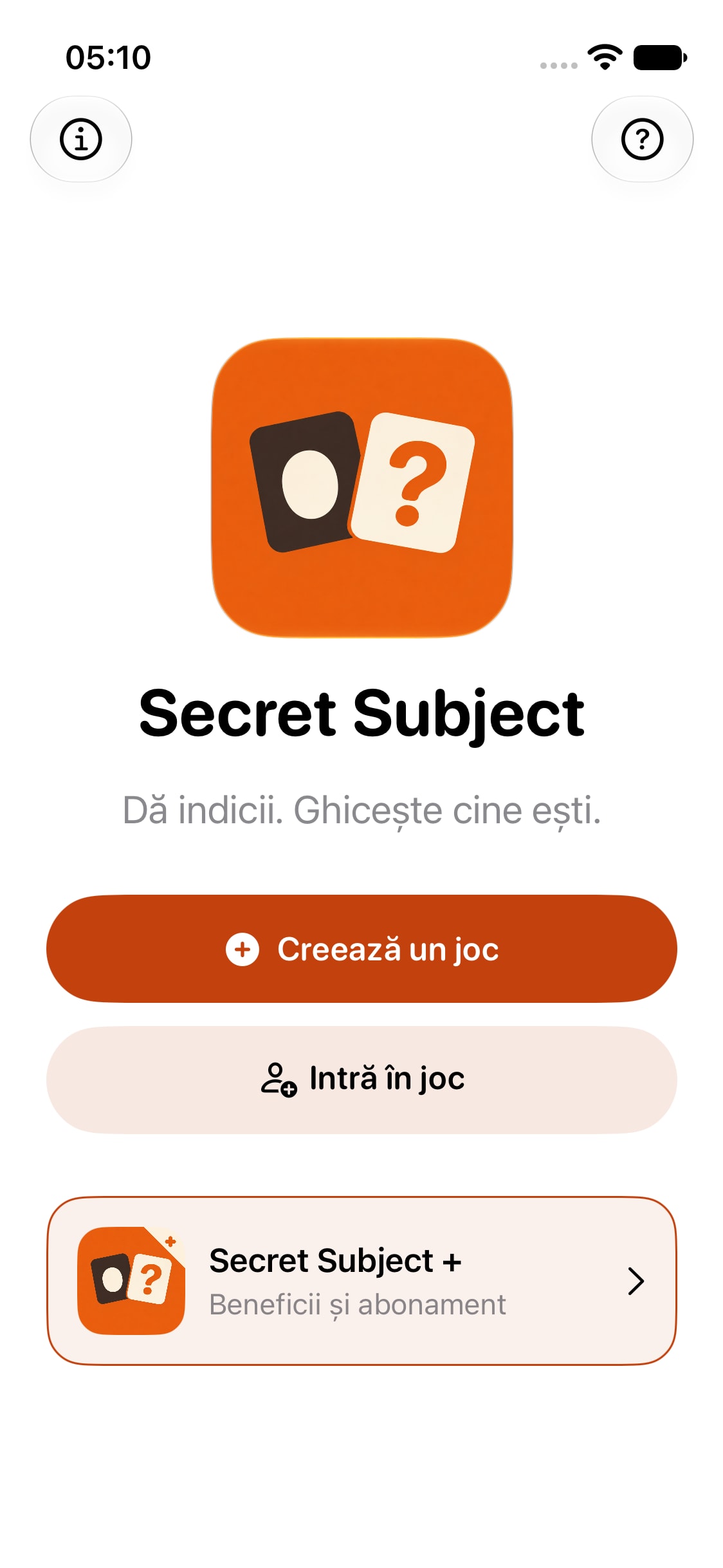 Secret Subject: ecranul principal luminos pe iPhone
