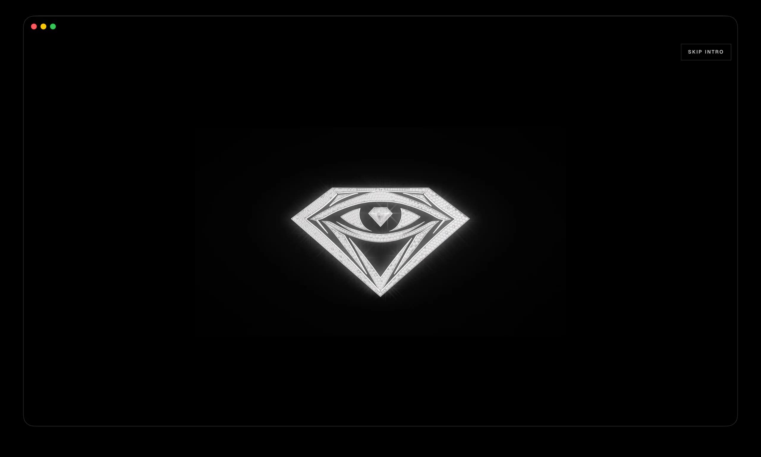 Diamondaire Customs luxury jewelry website displayed in a Safari browser window
